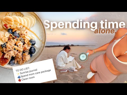 SOLO DAY IN MY LIFE || Sunrise, Productivity & Me Time!!