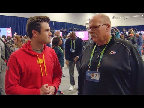 Andy Reid One-on-One at the NFL Combine | Chiefs Draft video clip