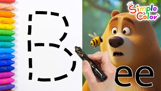 What Happened to Bear in the Park? | Learning the Letter B with Storybooks | English Preschool