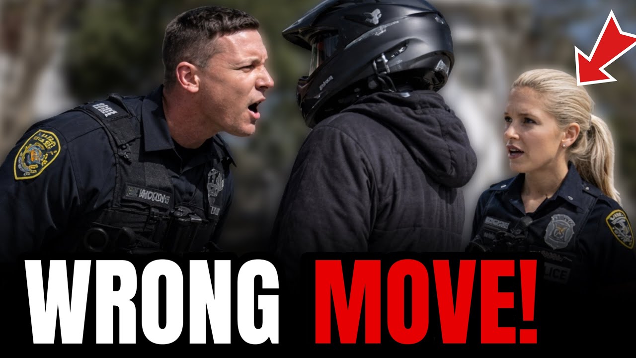 Cop Shows Off in Front of Female Officer⊠Huge Mistake