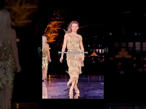 SERENAY SARIKAYA'S L’ORÉAL DEBATE ✨😮 #debate #fashion #model #supermodel #catwalk #edit #shorts