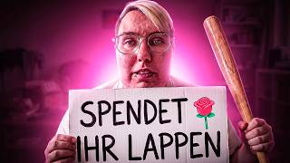 TikTokerin geht Crashout weil niemand spendet...