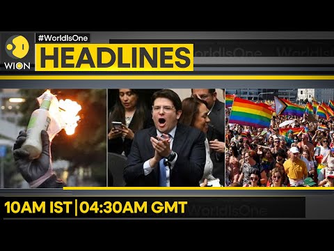 Molotov Cocktail Thrown In LA Protests | Colombia Shooting: Rubio Blames 'Rhetoric' | WION Headlines