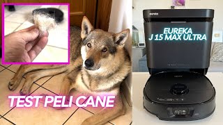 Test aspira e taglia peli cane - Eureka  J15 Max Ultra