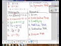 Exploring Two-Column Proofs in Algebra