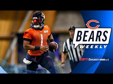 Discussing Justin Field's Rushing QB Ranking | Bears Weekly Podcast video clip
