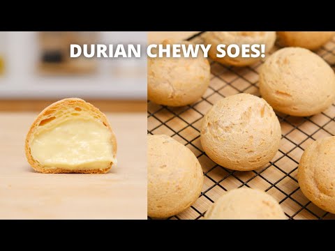 KUE SUS KENYAL! DURIAN CHEWY SOES!