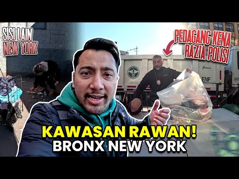 KEHIDUPAN JALANAN KELAS MENENGAH AMERIKA BRONX NEW YORK