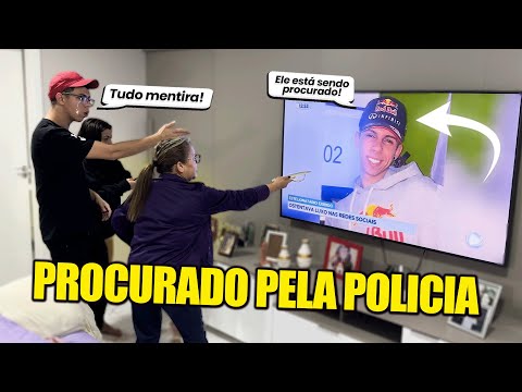 TROLLEI MINHA MÃE COM REPORTAGEM SENDO PROCURADO ( MELHOR TROLLAGEM )