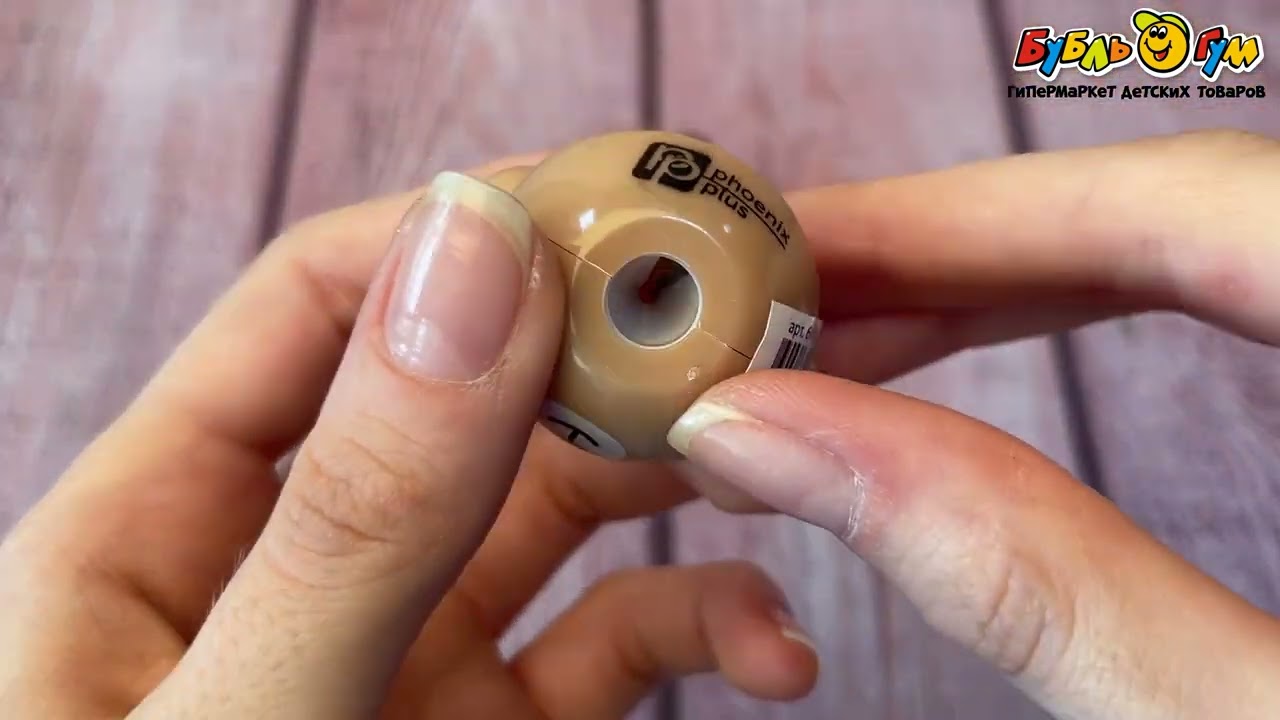 Точилка Цветной мишка в ассортименте - видео