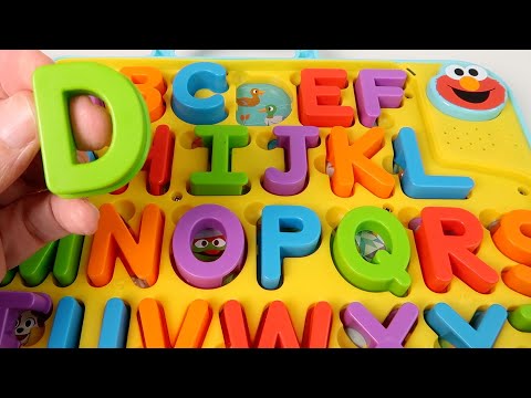 Learn 3 Letter Words with Sesame Street Letter Case | Fun ABC Spelling for Kids