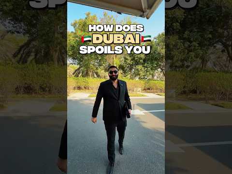 This is how Dubai Spoils you ๐ฑ #dubai #dubairealestate #safety #europe #india