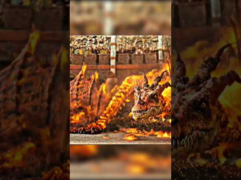 dragon ke sath ek ladke ka ladai karwa diya #marvel #dragon #venom3 #deadpool #avengers