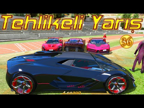 BUGATTİ CENTODİECİ LAMBORGHİNİ TERZO - Tehlikeli Yarış Joker ve Örümcek Çocuk