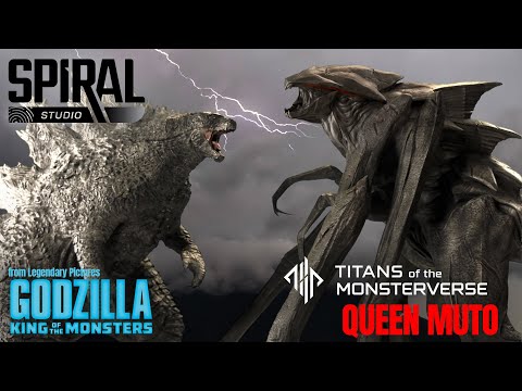 MUTO QUEEN! Spiral Studio Titans of the Monsterverse Unboxing, Review, and Comparisons