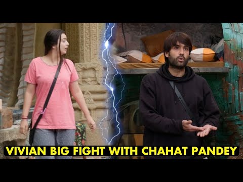 Chahat Pandey Big fight with Vivian Dsena, Vivian Caught Chahat Pandey, bigg boss 18