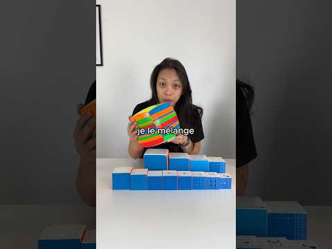 Je mélange le 17x17 pour la première fois !