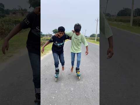 Insane Road Skating Stunts to Attempt Only If You're Brave!⛸️😱#inlineskating #ytshorts #skater