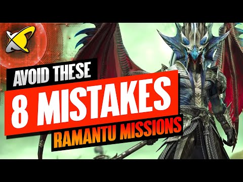 8 MISTAKES TO AVOID!! | Ramantu Drakesblood Missions Guide | RAID: Shadow Legends
