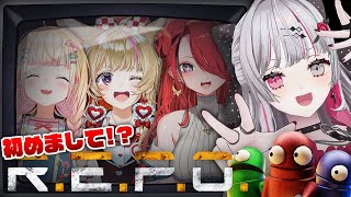 【 R.E.P.O. 】初めまして！？にじ×ホロれぽガチ勢コラボきたああああああ！！【石神のぞみ＆レイン・パターソン＆尾丸ポルカ🎪＆桃鈴ねね