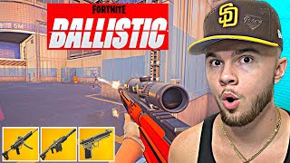 My FIRST Ranked Win In Fortnite Ballistic... (First Person)