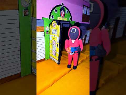 squid game challenge #clayart #funny #comedy #ytshorts #trending #viralshort #clay