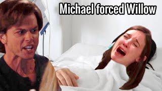 Michael pushes Willow away to force her to have chemo, love ends ABC General Hospital