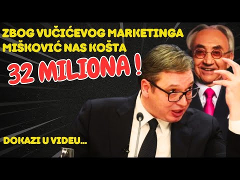 Velika pljačka Srbije! Zbog Vučića, država Miškoviću dužna 32 miliona evra! - Vuk Cvijić