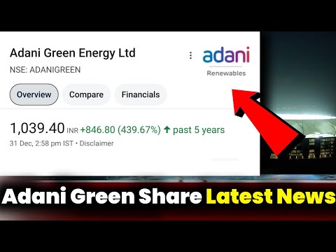 Adani Green Energy Stock Latest News | Adani Green Share News | Stock Market |