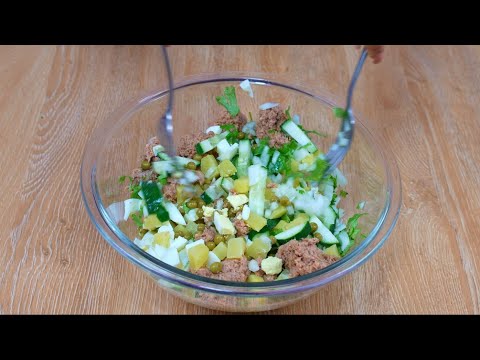 ¡Una Vez que Pruebes Esta Ensalada, Querrás Prepararla Una y Otra Vez! 🥗😋 Receta Fresca y Deliciosa