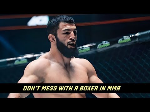Don't Mess With a BOXER in Octagon 🤕 Brutal KO's Highlights by Tumenov