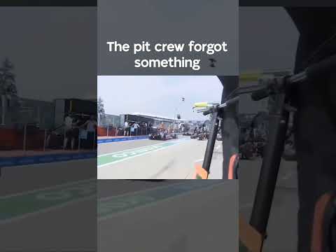 The pit crew did the complete opposite of what th😬#F1 #F2 #F3 #Formula1 #Formula2 #Formula3 #PitStop