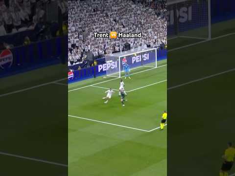 When Haaland faced Trent Alexander-Arnold