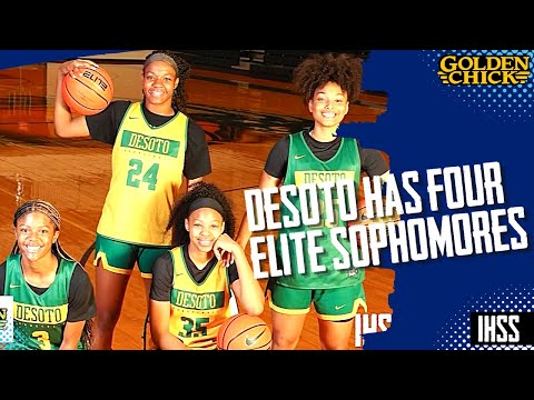 DeSoto Girls Basketball Has A Quartet of Highly Recruited Sophomores