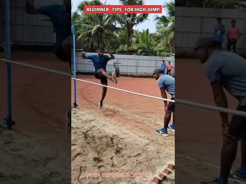 HIGH JUMP BEGINNER TIPS...VIDEO COMING SOON GUYS👍#shorts