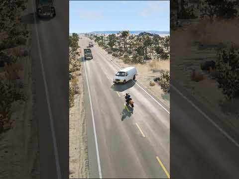 Realistic Highway Car Crashes #481 - BeamNG.Drive