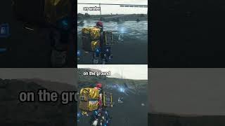 Yes.. They actually added this for realism #deathstranding2  #deathstranding
