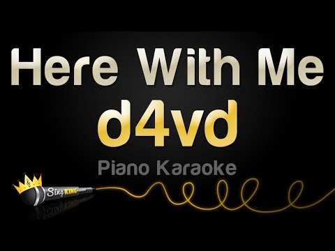 d4vd – Here With Me (Piano Karaoke)