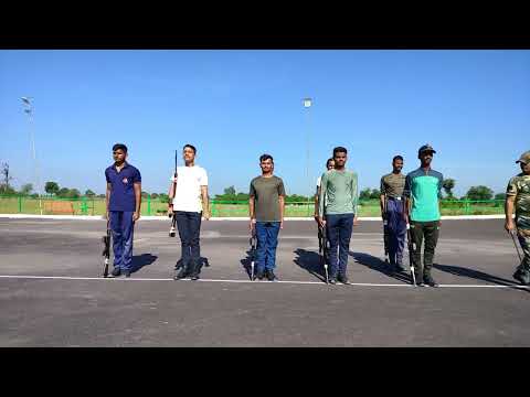 Guard of honour || salami shastr|| rashtriya salute jeneral salute || practice video|| ncc camp vido