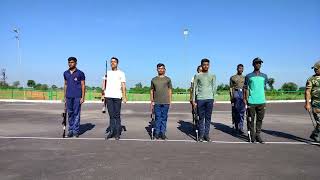 Guard of honour || salami shastr|| rashtriya salute jeneral salute || practice video|| ncc camp vido