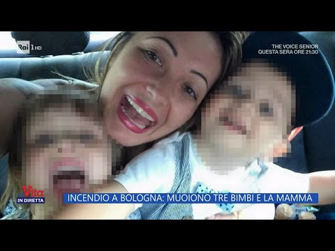 Incendio a Bologna: muoiono tre bimbi e la mamma - La Vita in diretta - 15/03/2024