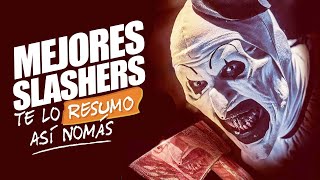 ¿Cuales Son Las MEJORES Peliculas De SLASHER? |  #TeLoResumo