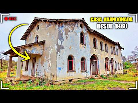PELIGROSA CASA ABANDONADA INTACTA CONGELADA en 1980 con TODO ❌ Sitios Abandonados España Urbex
