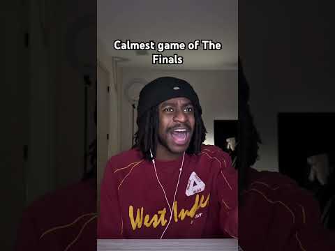 Calmest game of the finals in history….