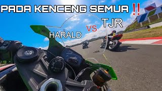 TRIO ZX6R BALAPAN DI MANDALIKA !!!