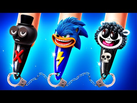 SHIN SONIC Transformation en super-héros : Le bien contre le mal dans la prison de Poppy Playtime!