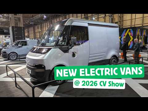 Electric Vans & Pickups at the 2026 NEC CV Show