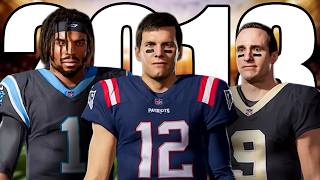 I Reset The NFL To 2018