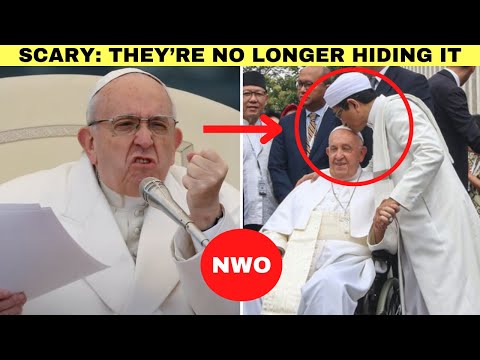 Pope Francis OPENLY Admits His ONE WORLD RELIGION Agenda