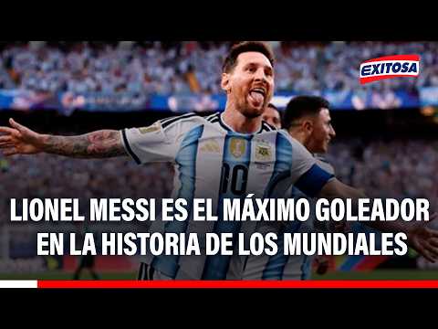 🔴🔵Historia viva: Lionel Messi marca un doblete ante Austria y alcanza los 18 goles en Mundiales